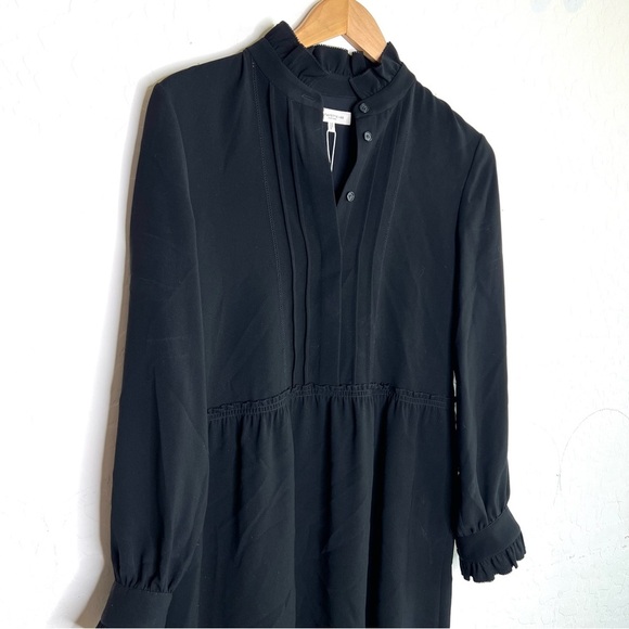 Lafayette 148 New York Womens Roslyn Shirtdress in Black - Picture 5 of 12